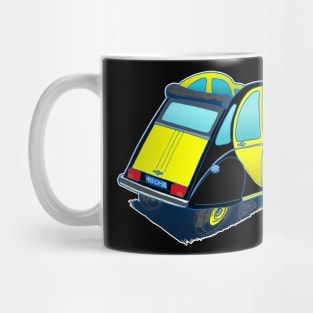 Classic Citroen Deux Chevaux Charleston just the car Mug